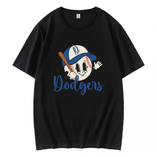 Los Angeles Dodgers Baseball Face T-Shirt Los Angeles Dodgers Baseball Face T-Shirt