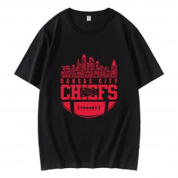 Kansas City Chiefs Skyline Football Names T-Shirt Kansas City Chiefs Skyline Football Names T-Shirt