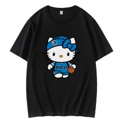 Hello Kitty Dallas Mavericks NBA Basketball T-Shirt