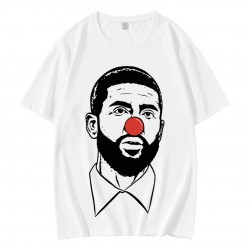 Funny Kyrie Irving Clown Basketball Player T-Shirt