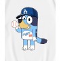 Bluey LA Dodgers Baseball Cartoon T-Shirt Bluey LA Dodgers Baseball Cartoon T-Shirt