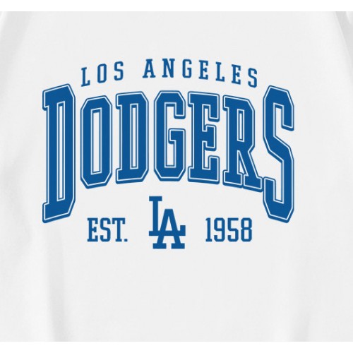 Retro Los Angeles Dodgers Est 1958 T-Shirt Retro Los Angeles Dodgers Est 1958 T-Shirt