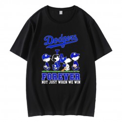 Los Angeles Dodgers Snoopy Forever Not Just When We Win T-Shirt Los Angeles Dodgers Snoopy Forever Not Just When We Win T-Shirt