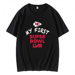 Kansas City Chiefs My First Super Bowl LVIII T-Shirt Kansas City Chiefs My First Super Bowl LVIII T-Shirt