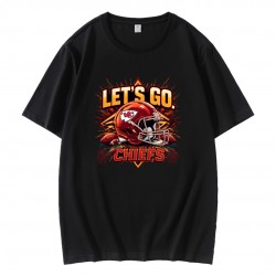 Lets Go Chiefs Football Kansas City Red Kingdom T-Shirt