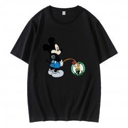 Funny Mickey Dallas Mavericks Piss On Boston Celtics T-Shirt
