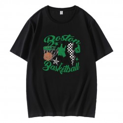 Groovy NBA Boston Basketball T-Shirt