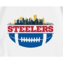 NFL Steelers Football Skyline   T-Shirt