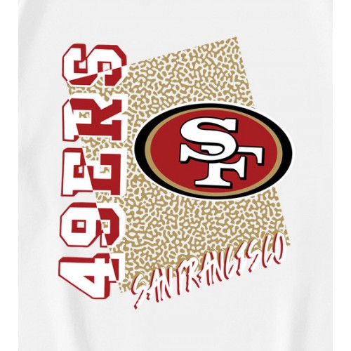 San Fracisco 49ers Leopard T-Shirt San Fracisco 49ers Leopard T-Shirt