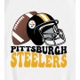 Pittsburgh Steelers Helmet Football   T-Shirt