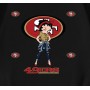 San Francisco 49ers Betty Boop T-Shirt San Francisco 49ers Betty Boop T-Shirt
