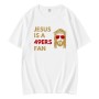 Retro Jesus Is A 49ers Fan T-Shirt Retro Jesus Is A 49ers Fan T-Shirt