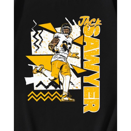 Retro 90S Jack Sawyer Pittsburgh Steelers Football T-shirt Retro 90S Jack Sawyer Pittsburgh Steelers Football T-shirt