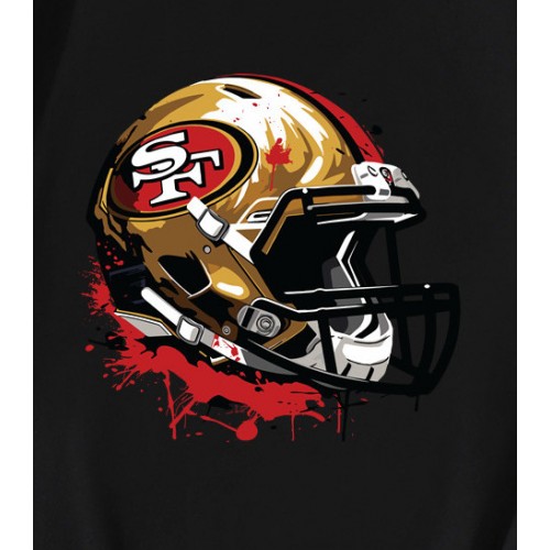 Vintage San Francisco 49ers Helmet  T-Shirt