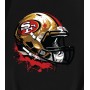 Vintage San Francisco 49ers Helmet  T-Shirt