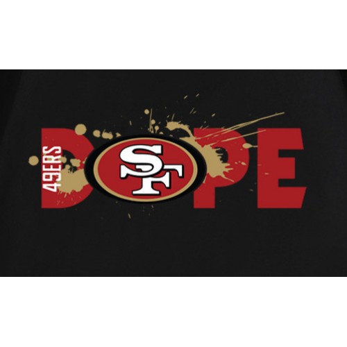 Retro San Francisco 49ers Dope  T-Shirt