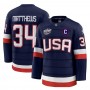 Auston Matthews USA 2025 Navy 4 Nations Face-Off Jersey Auston Matthews USA 2025 Navy 4 Nations Face-Off Jersey