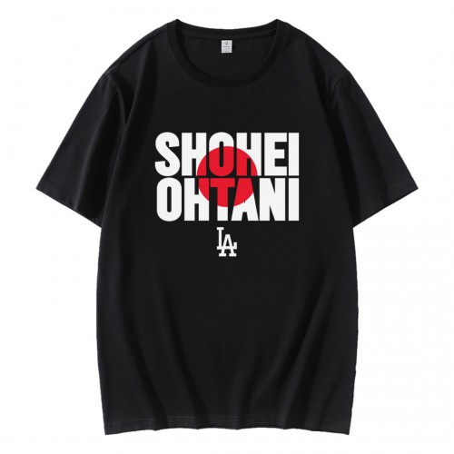 MLB Shohei Ohtani Los Angeles Dodgers Player T-Shirt MLB Shohei Ohtani Los Angeles Dodgers Player T-Shirt