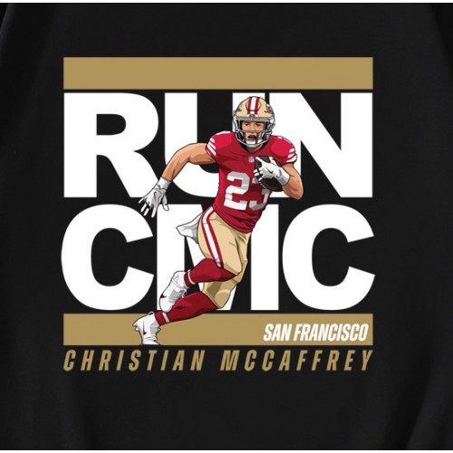 Run CMC Christian McCaffrey San Francisco 49ers T-Shirt Run CMC Christian McCaffrey San Francisco 49ers T-Shirt