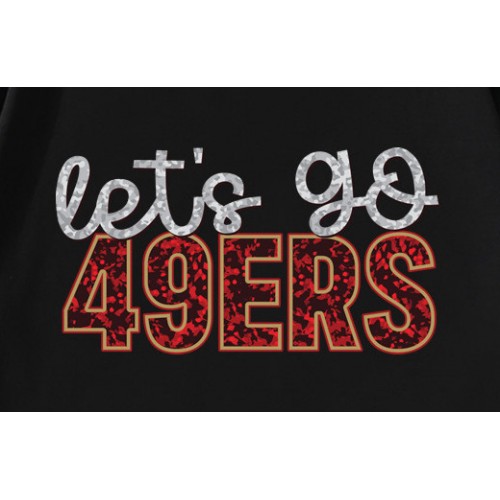 Let’s Go 49ers Football T-Shirt Let’s Go 49ers Football T-Shirt