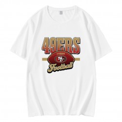 Retro 49ers Football Logo T-Shirt