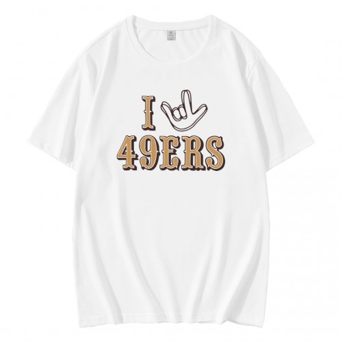 Love Sign San Francisco 49ers T-Shirt Love Sign San Francisco 49ers T-Shirt