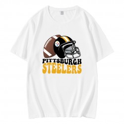 Pittsburgh Steelers Helmet Football T-Shirt