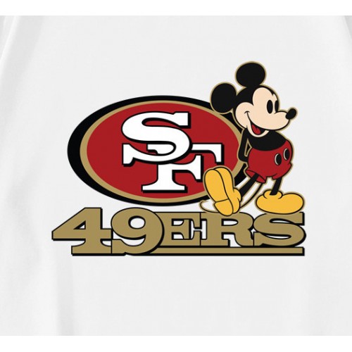 Mickey Mouses 49ers San Francisco Football T-Shirt Mickey Mouses 49ers San Francisco Football T-Shirt