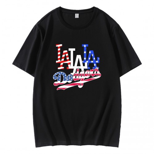Retro 4th Of July Los Angeles Dodgers T-Shirt Retro 4th Of July Los Angeles Dodgers T-Shirt