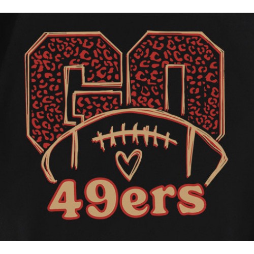 San Francisco Football Go 49ers T-Shirt San Francisco Football Go 49ers T-Shirt