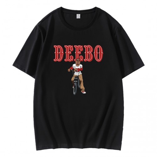 Deebo Samuel San Francisco 49ers Riding Bike T-Shirt Deebo Samuel San Francisco 49ers Riding Bike T-Shirt