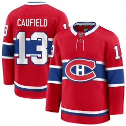 Cole Caufield Montreal Canadiens Home Premium Jersey - Red