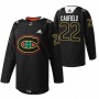 Montreal Canadiens Cole Caufield Black History Night Warmup Jersey Montreal Canadiens Cole Caufield Black History Night Warmup Jersey