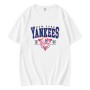 New York Yankees Baseball Bat Heart T-Shirt New York Yankees Baseball Bat Heart T-Shirt