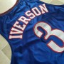 Philadelphia 76ers Allen Iverson #3 Throwback Blue Champions Jersey Philadelphia 76ers Allen Iverson #3 Throwback Blue Champions Jersey