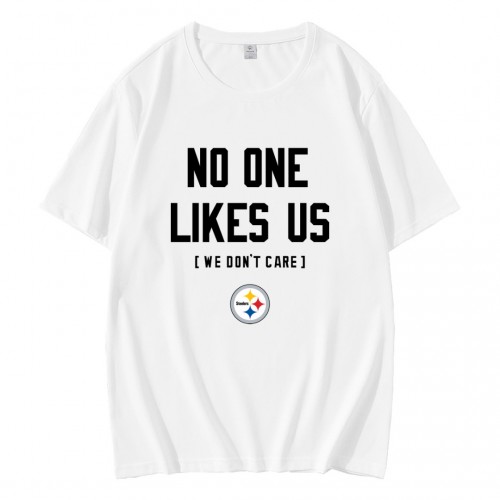 Pittsburgh Steelers No One Likes Us We Dont Care   T-Shirt