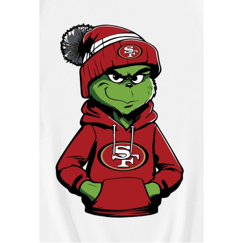 Grinch Wears San Francisco 49ers Clothes   T-Shirt