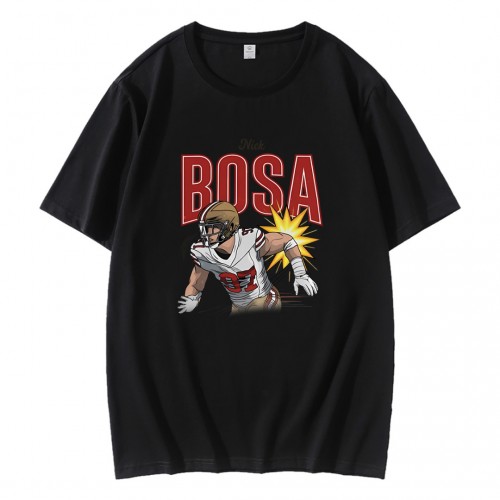 Nick Bosa San Francisco 49ers Player T-Shirt Nick Bosa San Francisco 49ers Player T-Shirt