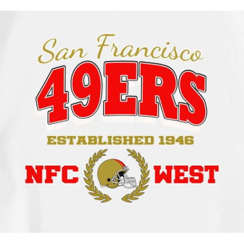 San Francisco 49ers NFC West Logo T-Shirt San Francisco 49ers NFC West Logo T-Shirt