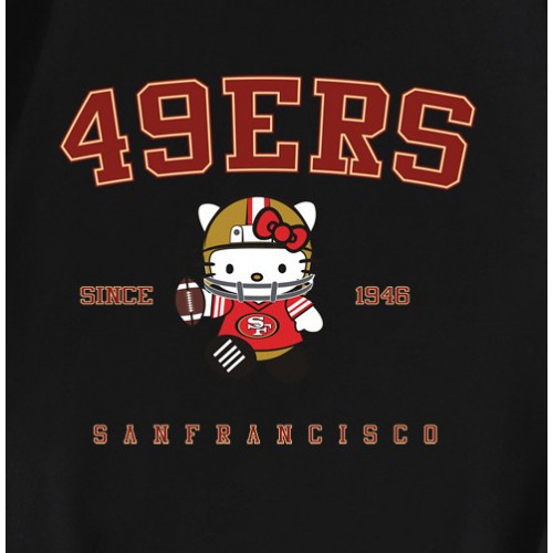 San Francisco 49ers Hello Kitty  T-Shirt