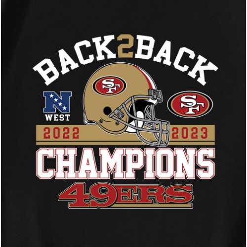 Back 2 Back San Francisco 49ers Champions T-Shirt