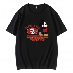 Mickey Mouse San Francisco 49ers Niner Gang T-Shirt Mickey Mouse San Francisco 49ers Niner Gang T-Shirt