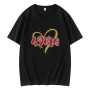 49ers Heart Leopard Pattern  T-Shirt