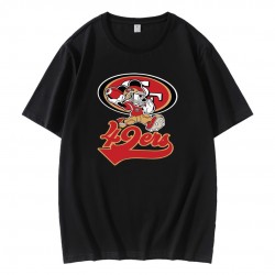 Mickey Mouse Player San Francisco 49ers T-Shirt