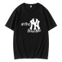Anthony Bourdain New York Yankees Softball T-Shirt Anthony Bourdain New York Yankees Softball T-Shirt