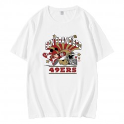 Funny Mickey Mouse Football San Francisco 49ers T-Shirt