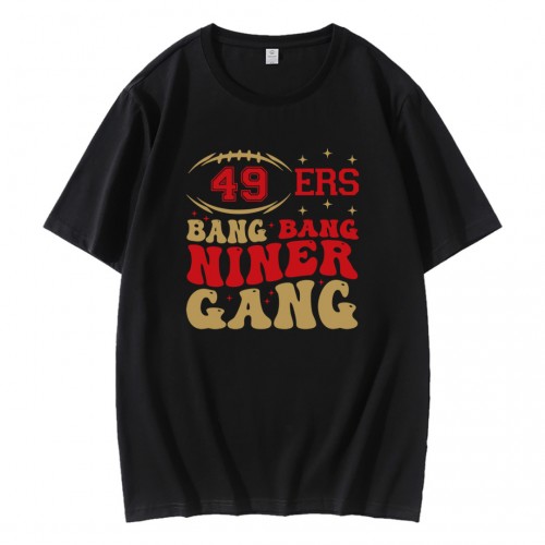 49ers Football Bang Bang Niner Gang T-Shirt 49ers Football Bang Bang Niner Gang T-Shirt