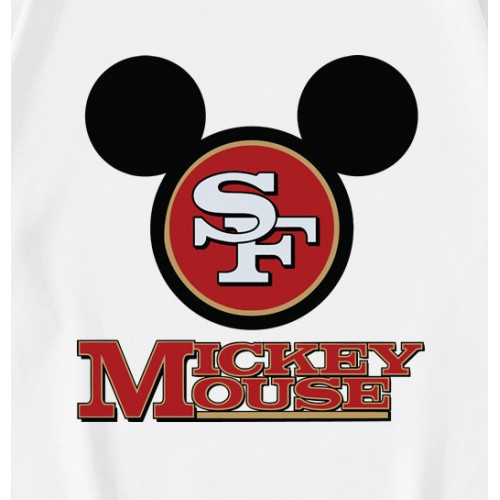 Mickey Mouse San Francisco 49ers T-Shirt Mickey Mouse San Francisco 49ers T-Shirt