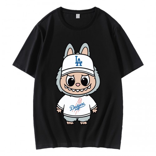 Funny Labubu Los Angeles Dodgers LA Baseball T-Shirt Funny Labubu Los Angeles Dodgers LA Baseball T-Shirt