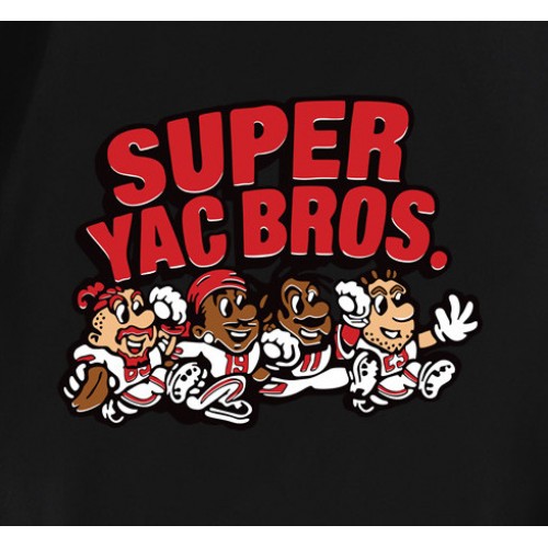 Super YAC Bros 49ers Football T-Shirt